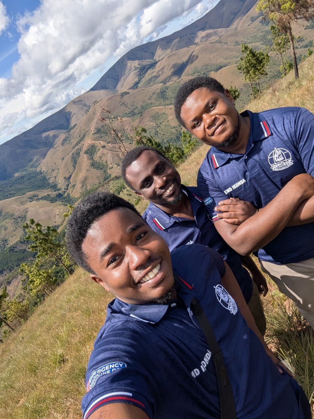 Emmanuel and friends among the southern highlands